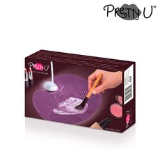 Tapis de Nettoyage pour Pinceaux de Maquillage Pretty U au meilleur prix au Maroc