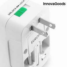 Adaptateur de Voyage Universel InnovaGoods au meilleur prix au Maroc