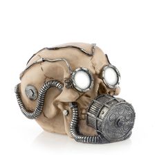Tirelire Crâne avec Masque à Gaz Gadget and Gifts au meilleur prix au Maroc