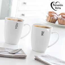 Tasses You & Me Romantic Items (Set de 2) au meilleur prix au Maroc