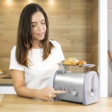 Grille-Pain Cecomix Steel 2S 3035 800W au meilleur prix au Maroc