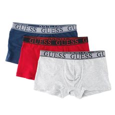 Boxer pour Homme Guess (Pack de 3) U77G03-JR014-F520N au meilleur prix au Maroc