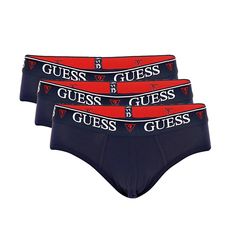 Slip pour Homme Guess (Pack de 3) U77G42-JR003-D780N au meilleur prix au Maroc