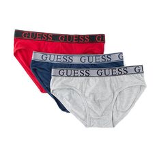 Slip pour Homme Guess (Pack de 3) U77G02-JR014-F520N au meilleur prix au Maroc