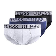 Slip pour Homme Guess (Pack de 3) U77G02-JR014-F953N au meilleur prix au Maroc