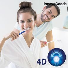 Brosse à Dents 4D InnovaGoods (Pack de 2) au meilleur prix au Maroc