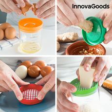 Bouteille avec Ustensiles de Cuisine 8 en 1 InnovaGoods (8 Pièces) au meilleur prix au Maroc