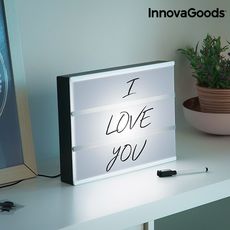 Écran LED pour Écrire des Messages Cinéma InnovaGoods au meilleur prix au Maroc