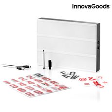 Écran LED pour Écrire des Messages Cinéma InnovaGoods au meilleur prix au Maroc