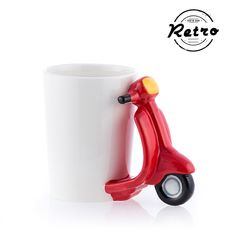 Tasse Scooter Rétro au meilleur prix au Maroc
