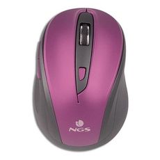 Souris sans-fil NGS EVOMUTEPURPLE Plug and play Violet au meilleur prix au Maroc
