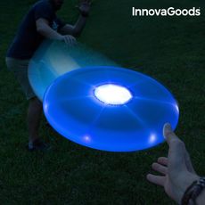 Frisbee avec LED Multicolore InnovaGoods au meilleur prix au Maroc