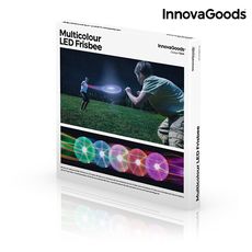 Frisbee avec LED Multicolore InnovaGoods au meilleur prix au Maroc