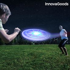 Frisbee avec LED Multicolore InnovaGoods au meilleur prix au Maroc