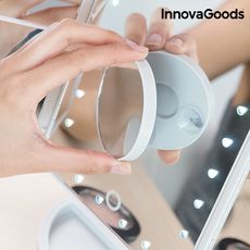 Miroir Grossissant LED 4 en 1 InnovaGoods au meilleur prix au Maroc