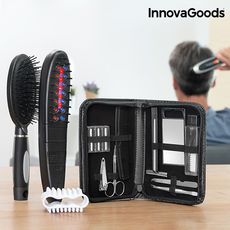 Ensemble de Brosse Électrique Anti-chute de cheveux avec Accessoires InnovaGoods (12 Pièces) au meilleur prix au Maroc