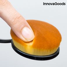 Ensemble de Brosses de Maquillage Professionnel Ovales InnovaGoods (11 Pièces) au meilleur prix au Maroc