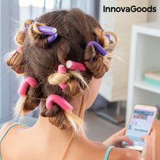 Bigoudis Flexibles InnovaGoods (Set de 42) au meilleur prix au Maroc