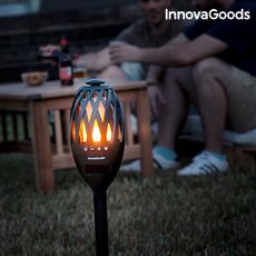 Torche LED avec Haut-Parleur Bluetooth InnovaGoods au meilleur prix au Maroc