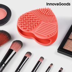 Nettoyeur de Brosses et Pinceaux de Maquillage Heart InnovaGoods au meilleur prix au Maroc