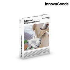 Gant pour Brosser et Masser les Animaux Domestiques InnovaGoods au meilleur prix au Maroc