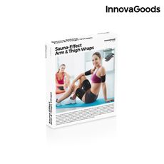 Bandes Sportives avec effet sauna pour les Bras et les Jambes InnovaGoods (Pack de 4) au meilleur prix au Maroc