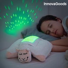 Peluche Projecteur LED d'Étoiles Mouton InnovaGoods au meilleur prix au Maroc