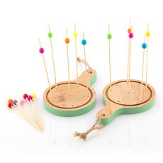 Set de Bambou pour Apéritif Mini Planches TakeTokio (16 Pièces) au meilleur prix au Maroc