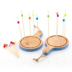 Set de Bambou pour Apéritif Mini Planches TakeTokio (16 Pièces) au meilleur prix au Maroc