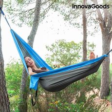 Hamac Double pour Camping Swing & Rest InnovaGoods au meilleur prix au Maroc