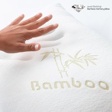 Oreiller à Mémoire de Forme Bamboo Jewel Bedding au meilleur prix au Maroc