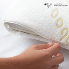 Oreiller à Mémoire de Forme Bamboo Jewel Bedding au meilleur prix au Maroc