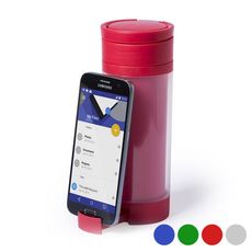 Gourde en Polypropyplène avec Support pour Téléphone Portable (390 ml) 145498 au meilleur prix au Maroc