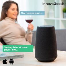 Haut-Parleur Bluetooth Intelligent Assistant Vocal VASS InnovaGoods au meilleur prix au Maroc