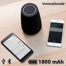Haut-Parleur Bluetooth Intelligent Assistant Vocal VASS InnovaGoods au meilleur prix au Maroc