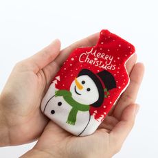Chauffe-Mains avec Housse de Noël Merry Christmas au meilleur prix au Maroc