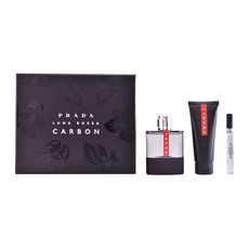 Set de Parfum Homme Luna Rossa Carbon Prada (3 pcs) au meilleur prix au Maroc