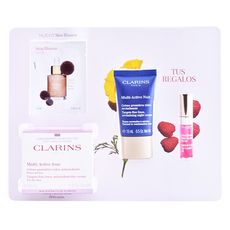 Set de Cosmétiques Femme Multi-active Jour Clarins (4 pcs) au meilleur prix au Maroc