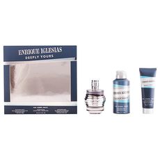 Set de Parfum Homme Enrique Iglesias Deeply Yours Man Singers 92535 (3 pcs) au meilleur prix au Maroc