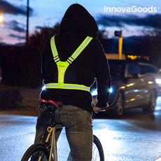 Harnais Réfléchissant avec LED pour Sportifs InnovaGoods au meilleur prix au Maroc