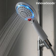 Douche LED avec Capteur et Indicateur de Température InnovaGoods au meilleur prix au Maroc