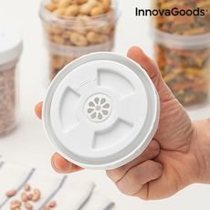 Récipients de Cuisine Réglables et Hermétiques InnovaGoods Set de 3 au meilleur prix au Maroc