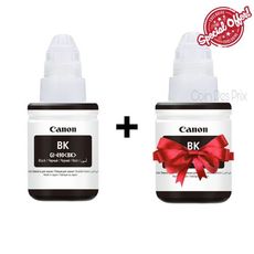 Pack Economique : (02) Bouteilles d'encre GI-490 (Black) 12000 pages au meilleur prix au Maroc