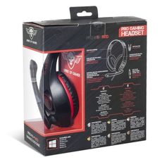 Casque Gaming Compatible avec PC Windows XP, Vista,7,8 et 10 - Entrez dans lunivers du Gaming ! - PRO-H5*RED au meilleur prix au Maroc