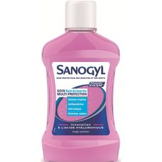 Sanogyl Bain de bouche soin multi-protection à l'acide hyaluronique 500ml au meilleur prix au Maroc