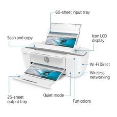 La Plus PETITE Imprimante au Monde ! Imprimante Wi-Fi tout-en-un (Impression, Copie et Scan) DeskJet Ink Advantage 3775 au meilleur prix au Maroc