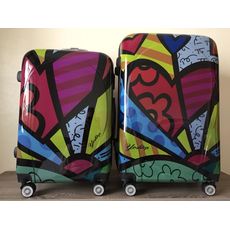 Set 2 Valises POLYCARBONATE Roue Double Moyenne et Grande 4R au meilleur prix au Maroc