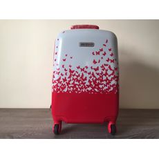 Valise POLYCARBONATE Roue Double Cabine - Rouge au meilleur prix au Maroc