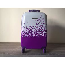 Valise POLYCARBONATE Roue Double Cabine - Mauve au meilleur prix au Maroc