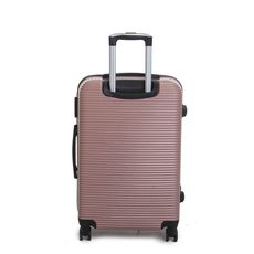 Valise Transcend Roue Double Moyenne - Rose Saumon au meilleur prix au Maroc